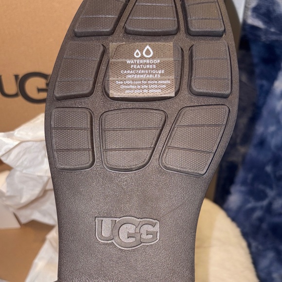 UGG Brown Ankle Boots with Buckle - Picture 4 of 4